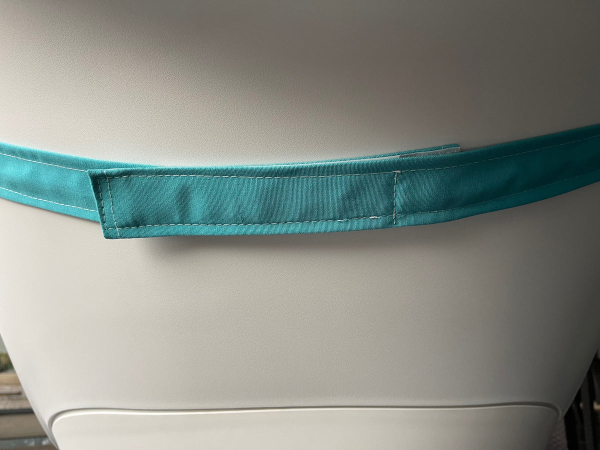 SUNBRELLA Wave Chaise Lounger Head Rest Pillow