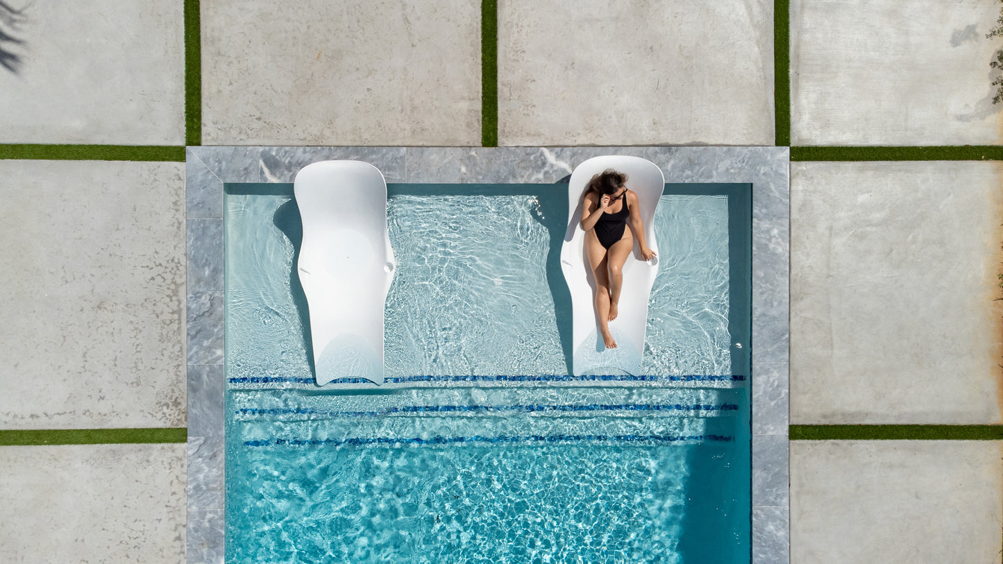 Panama Jack Wave In Pool Chaise Lounger (Set of 2)