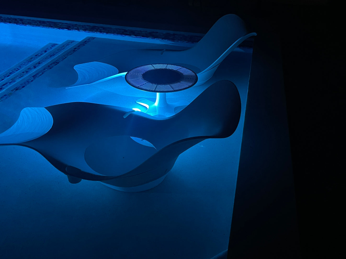 Panama Jack Set of 2 Wave In-Pool Chaise Lounger