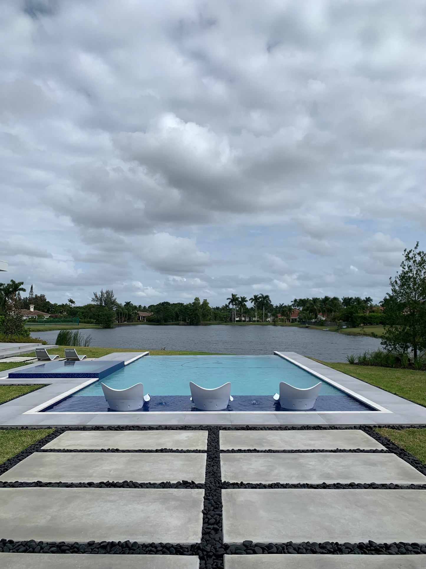 Panama Jack Wave In Pool Chaise Lounger (Set of 2)