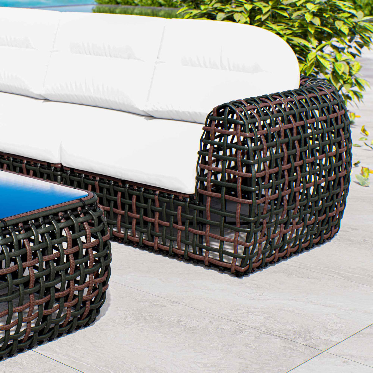 Dynasty Modular Corner with Sunbrella Cushion