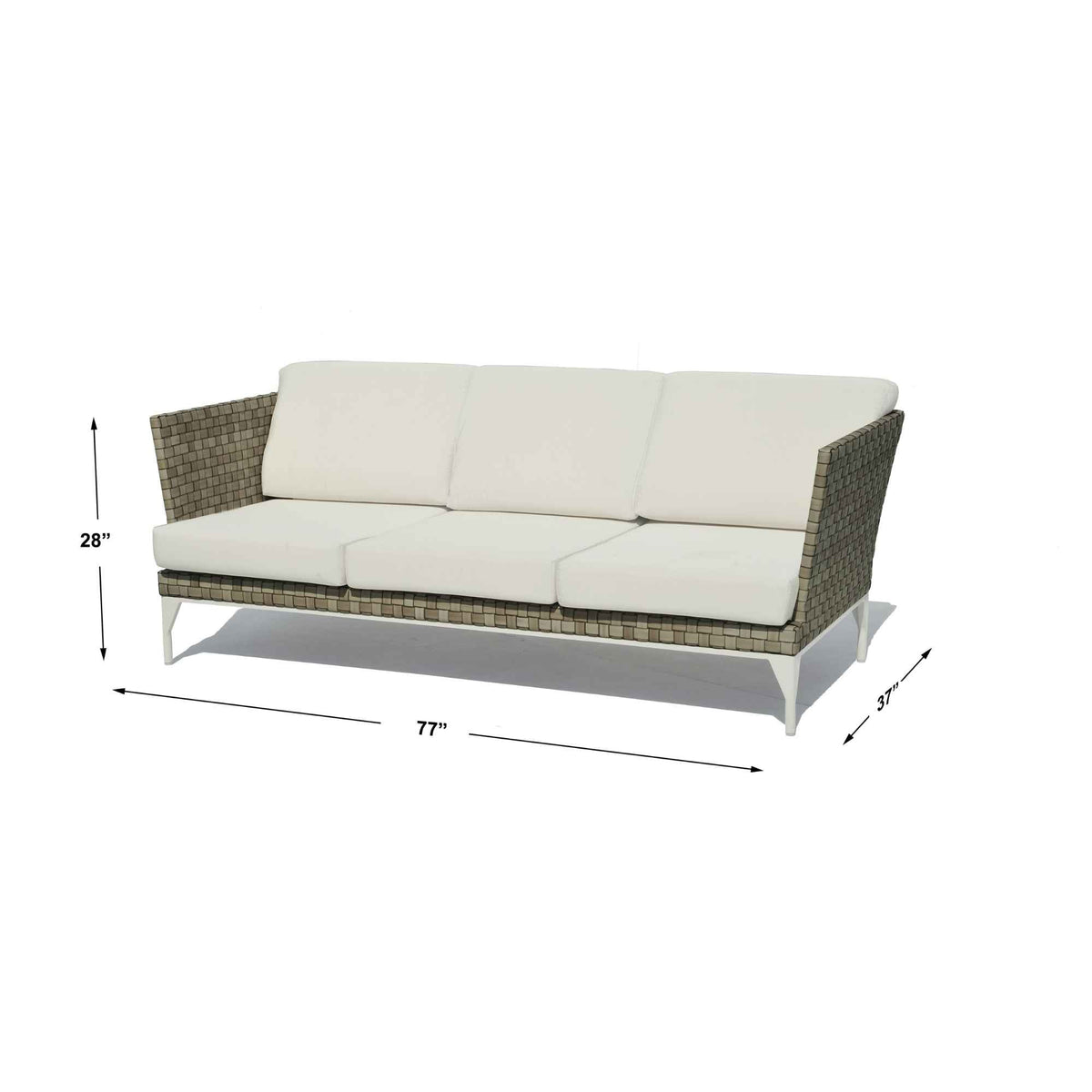 Brafta Sofa with Sunbrella Cushion