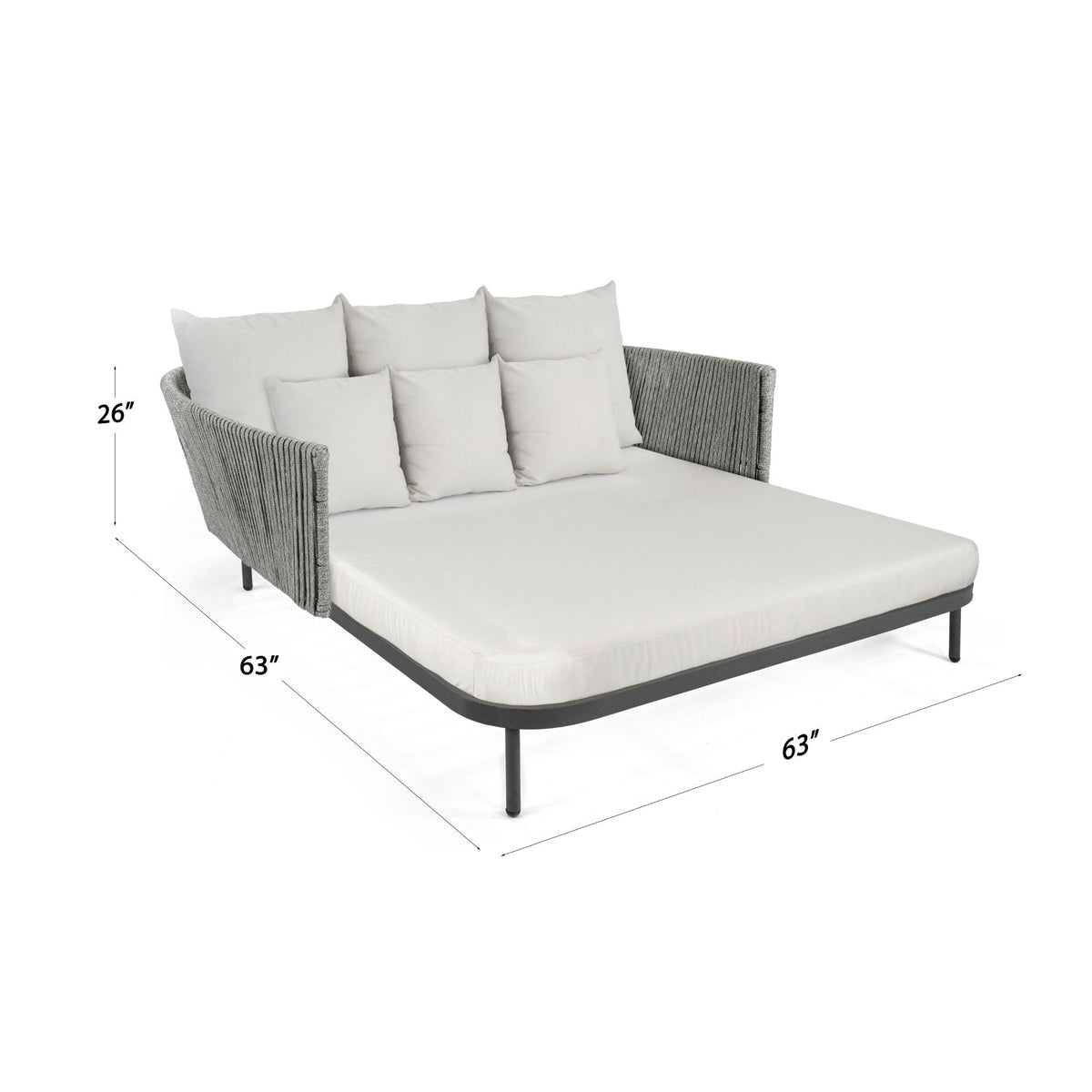 Boston Daybed with Sunbrella Cushion