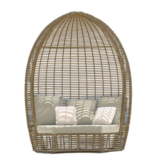 Halo Wing Chair with Sunbrella Cushions