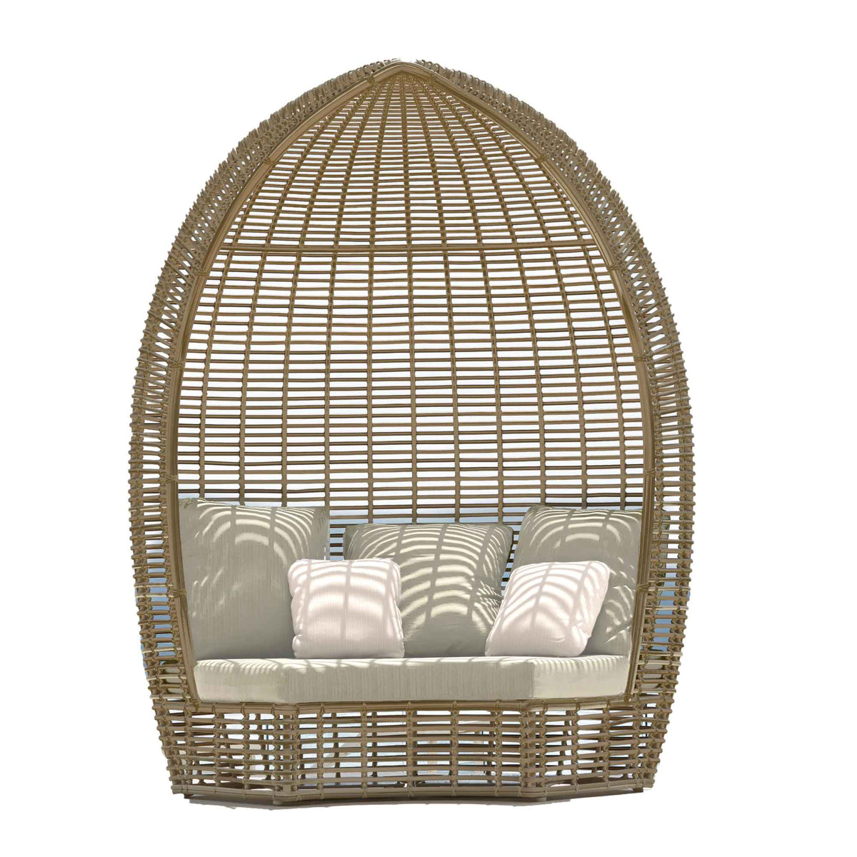 Halo Wing Chair with Sunbrella Cushions