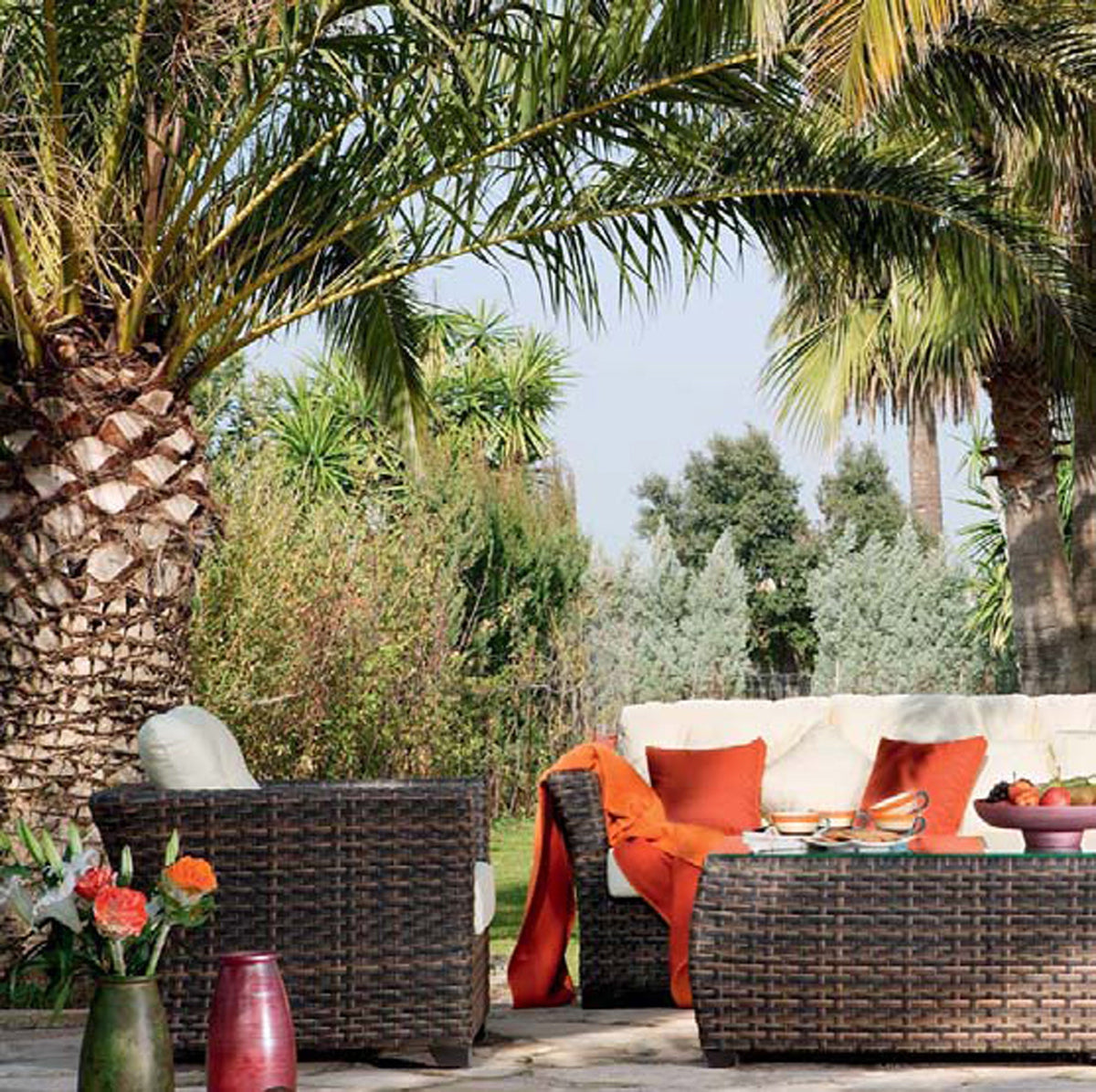 Samoa Lounge Chair with Cushions