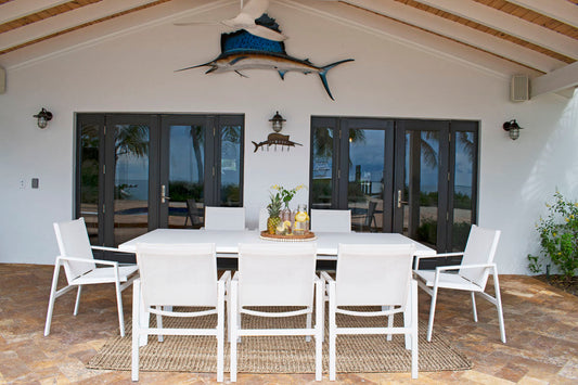 Panama Jack Mykonos 9-Piece Rectangular Dining