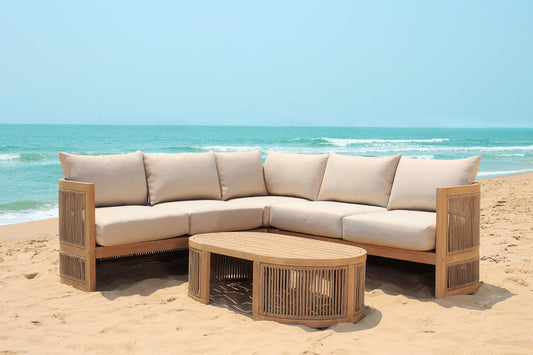 Panama Jack Cabo 3-Piece Sectional Seating Set