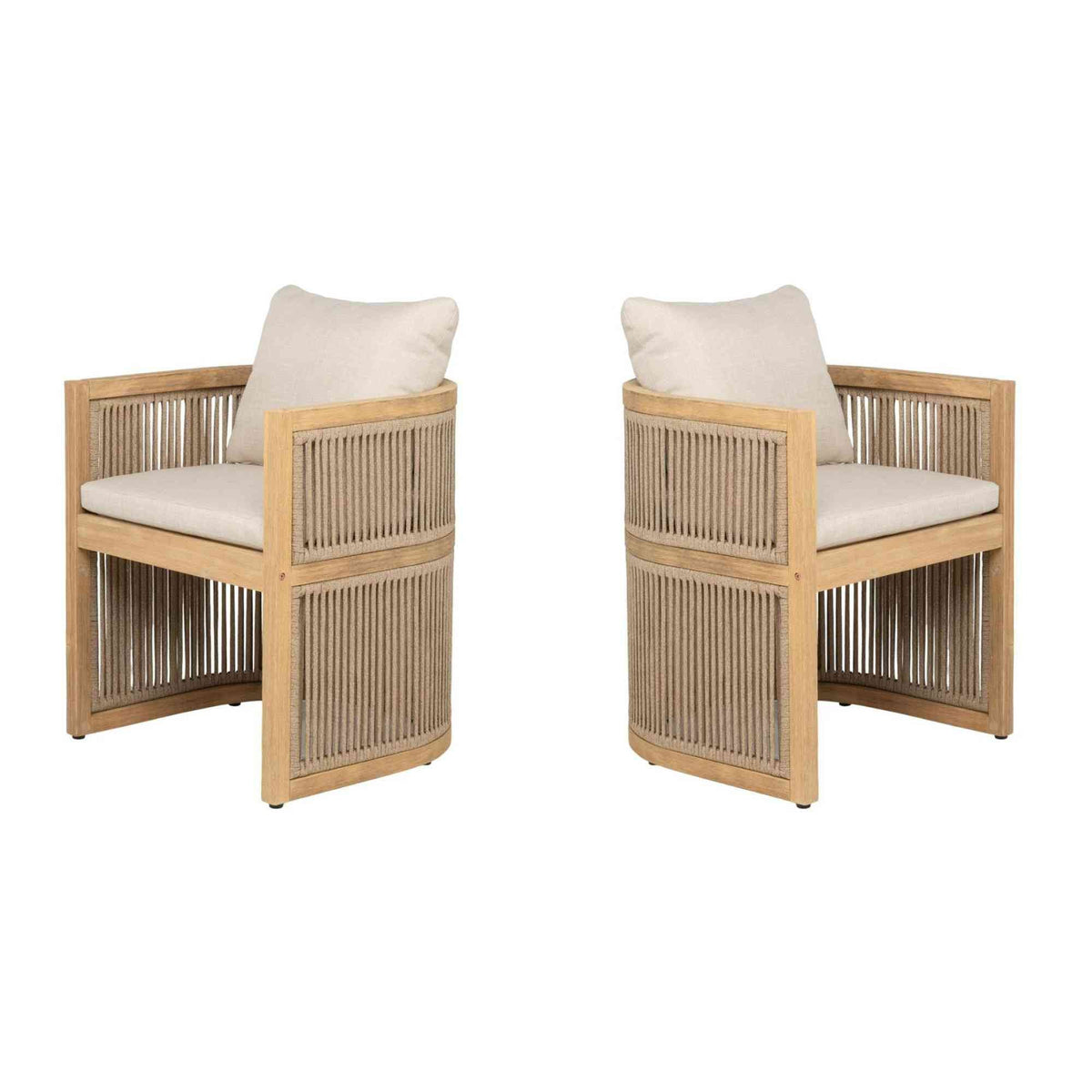 Panama Jack Cabo 5-Piece Barrel Round Dining Set