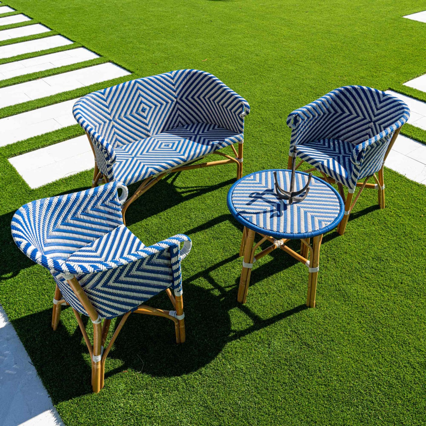 Panama Jack Tia Set 2 Bistro Armchairs