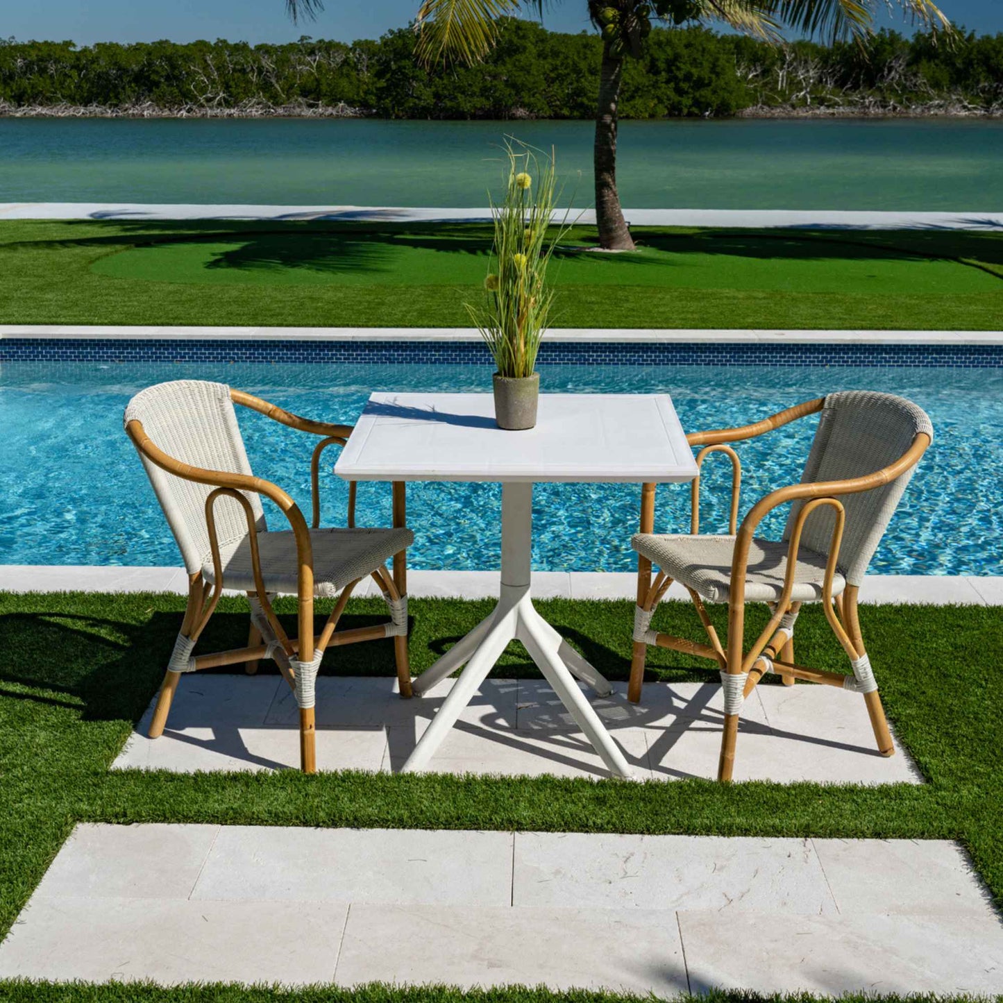 Panama Jack Set 2 Barina Bistro Armchairs