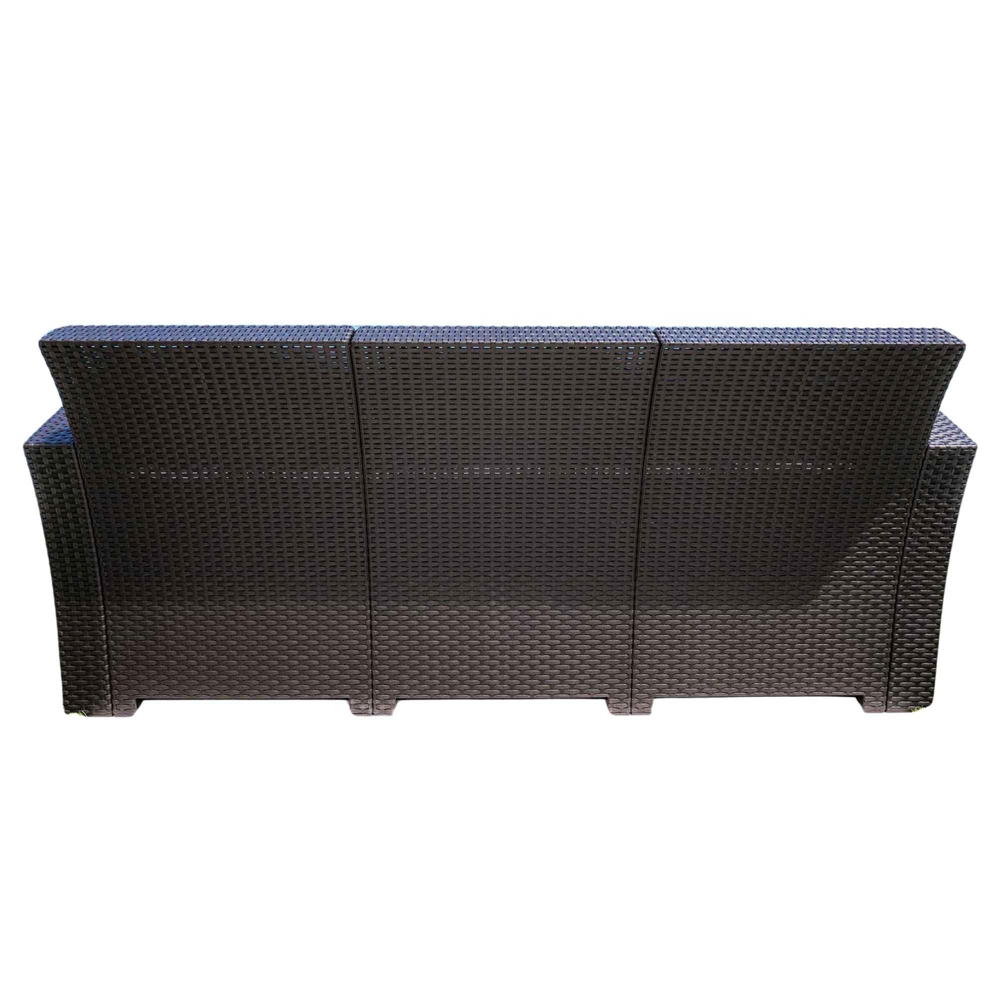 Plastique Sofa w/cushions