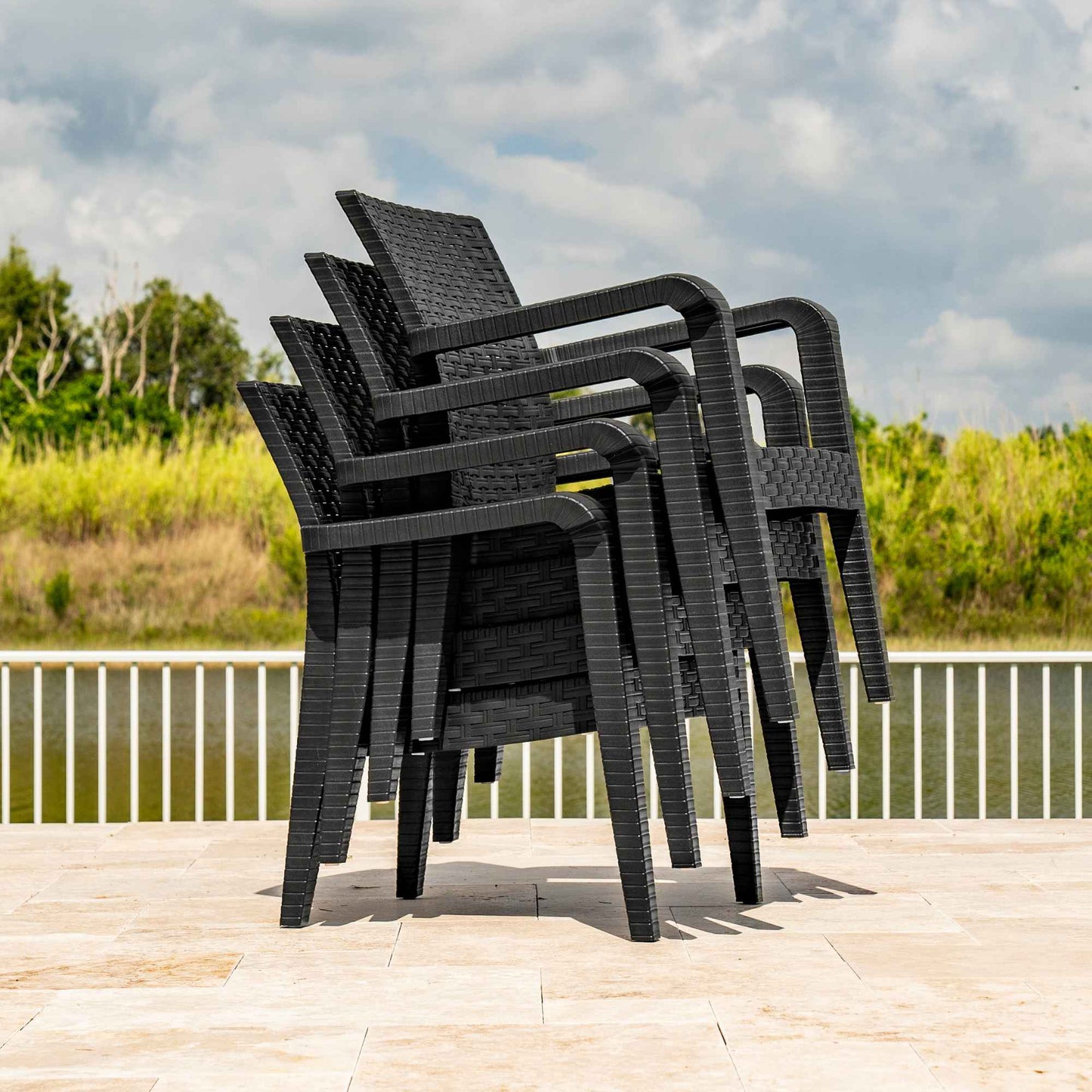 Alaska 4-Piece Seating Set - Anthracite